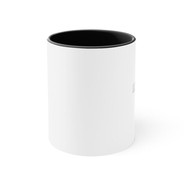 Love lights up the world - Accent Coffee Mug, 11oz - Image 2