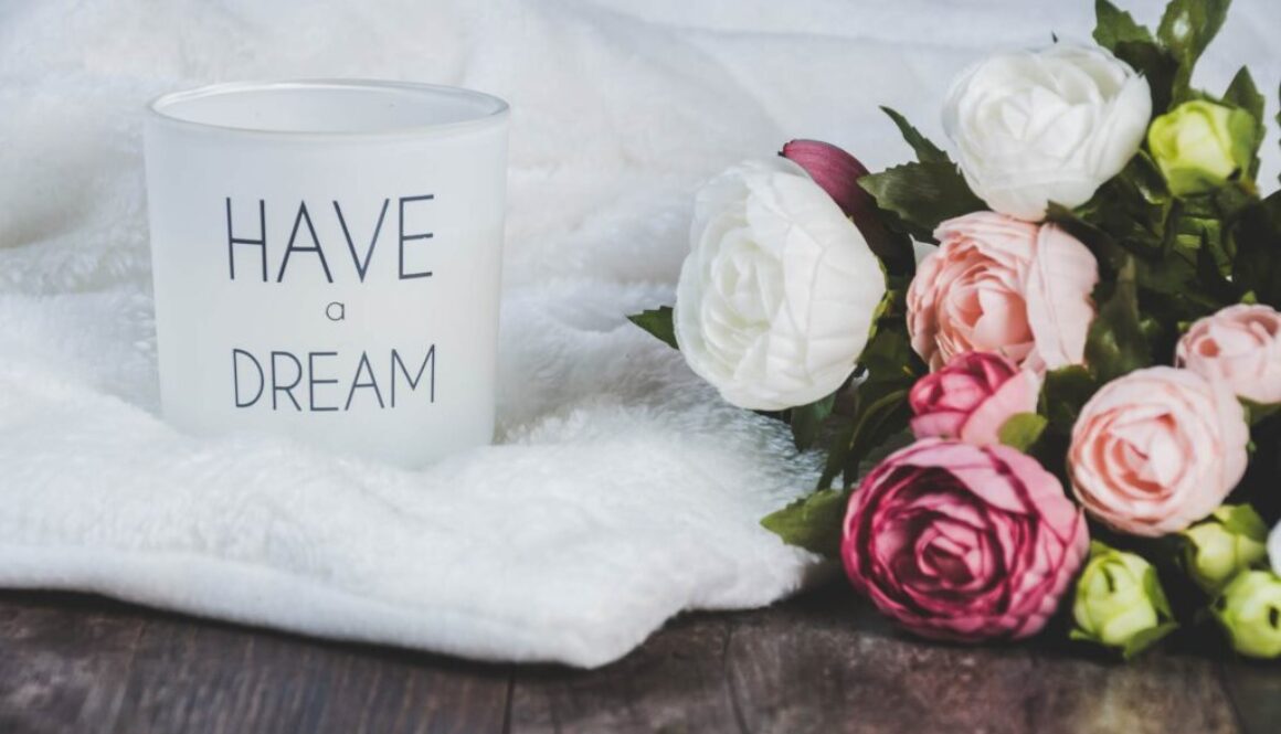 mugs with saying have a dream