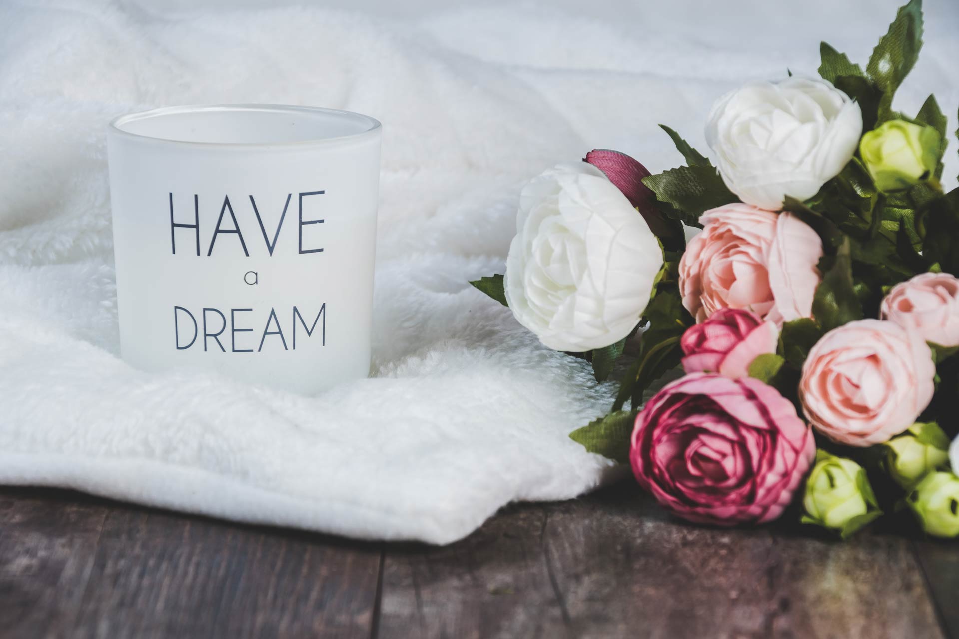 mugs with saying have a dream